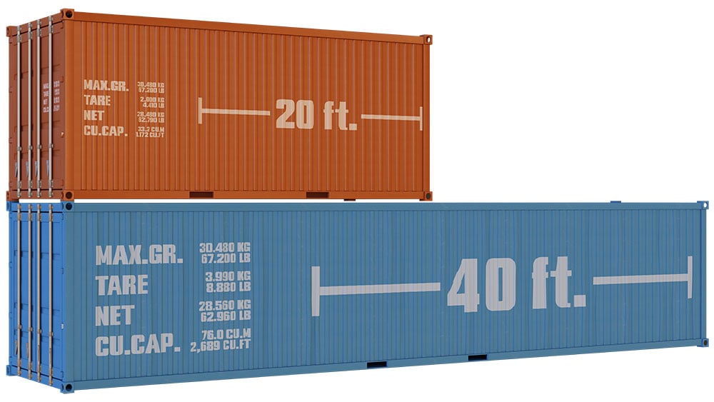 The Ultimate Guide to Choosing Between 20′ and 40′ Storage Containers