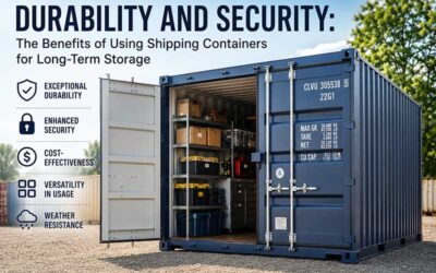 Durability and Security: The Benefits of Using Shipping Containers for Long-Term Storage