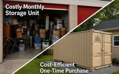 Cost-Effective Storage: Rental Unit or Shipping Container?