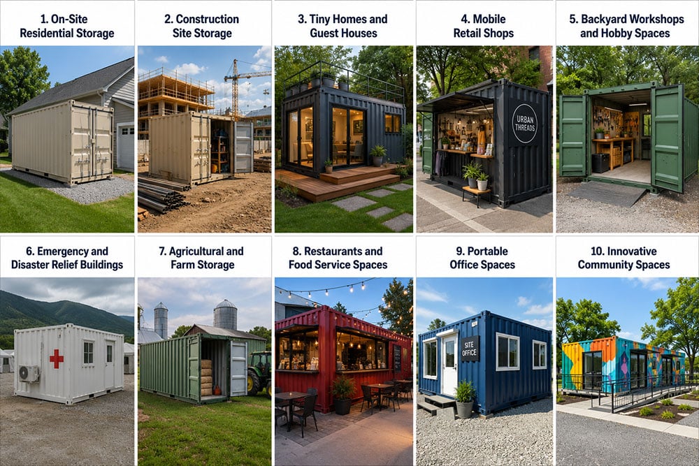 10 Creative Uses for Shipping Containers