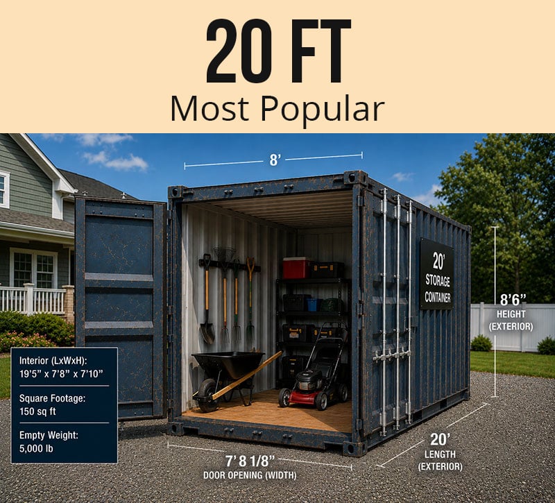 10' container